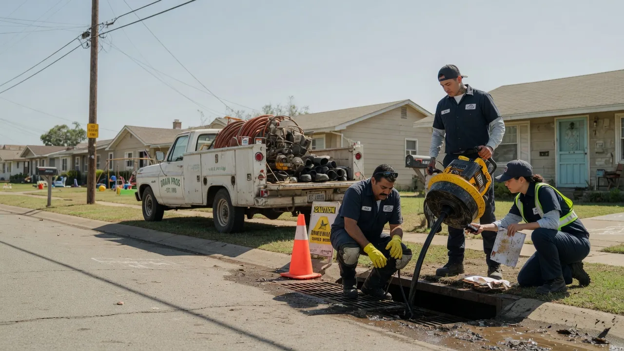 Drain Cleaning in Bowie, TX near me